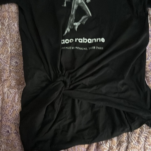 PACO RABANNE graphic cropped tee - Picture 8 of 10